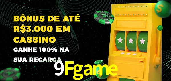 9Fgame melhor bônus de depósito